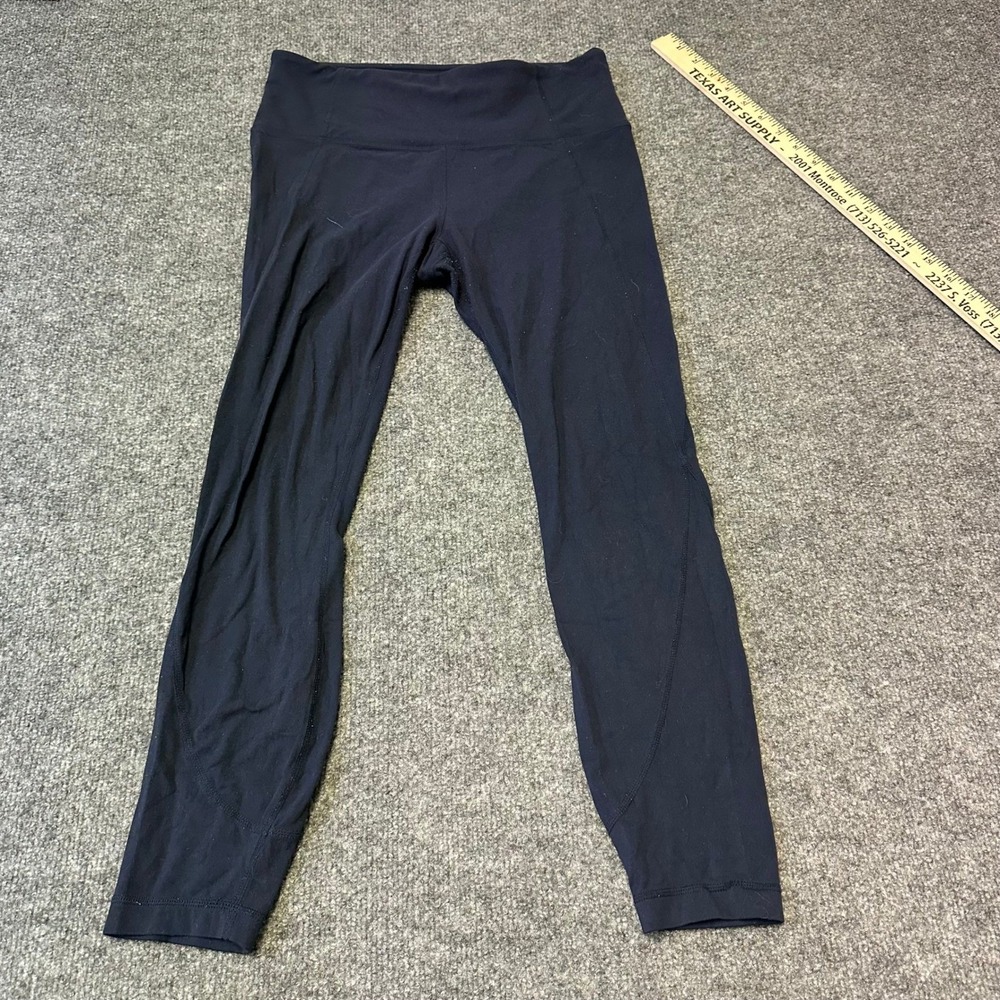 Athleta Leggings Womens Size M Black High Waisted Athletic Yoga Stretch Pants